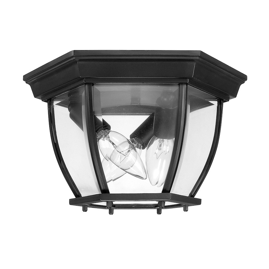 Capital Lighting 3 Lamp Outdoor Ceiling Fixture, Black - 9802BK  841224009055 | eBay
