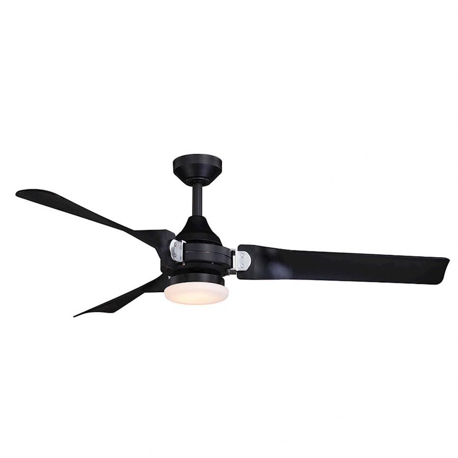 Vaxcel Austin 1 Light 52" LED Ceiling Fan, Black F0069 eBay